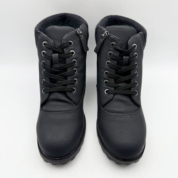 Trotters Womens Bellamy Boots US 8 M EU 38.5 Black Mid Calf NIB - Picture 7 of 13